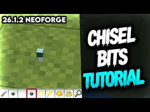 Comment installer Chisel and Bits pour NeoForge 26.1.2