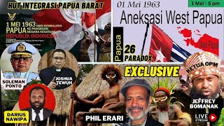 PARADOX PAPUA XXVI : SOLEMAN PONTO BLAK-BLAKAN SOAL STATUS HUKUM & POLITIK WEST PAPUA YANG PARADOXAL