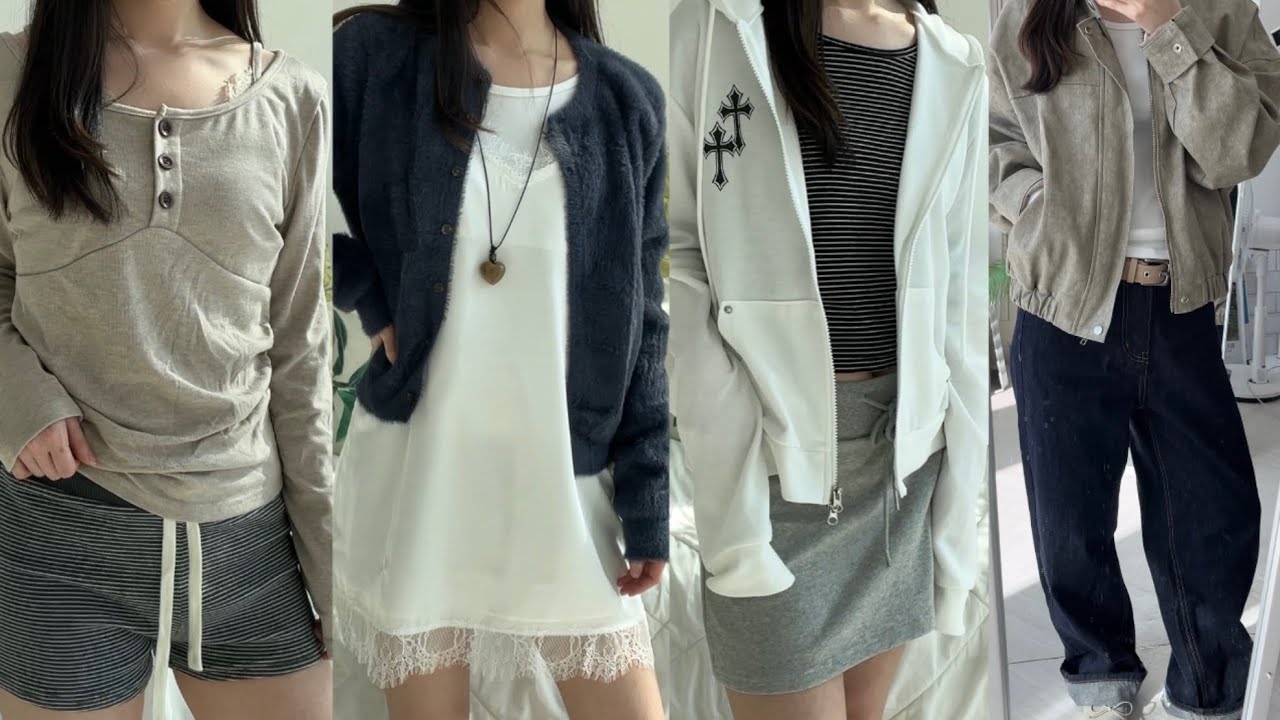 지그재그 봄 코디하울 🌱 가성비템으로 개강룩 데일리룩 준비하기 ✿ ⊹ ₊ ˚