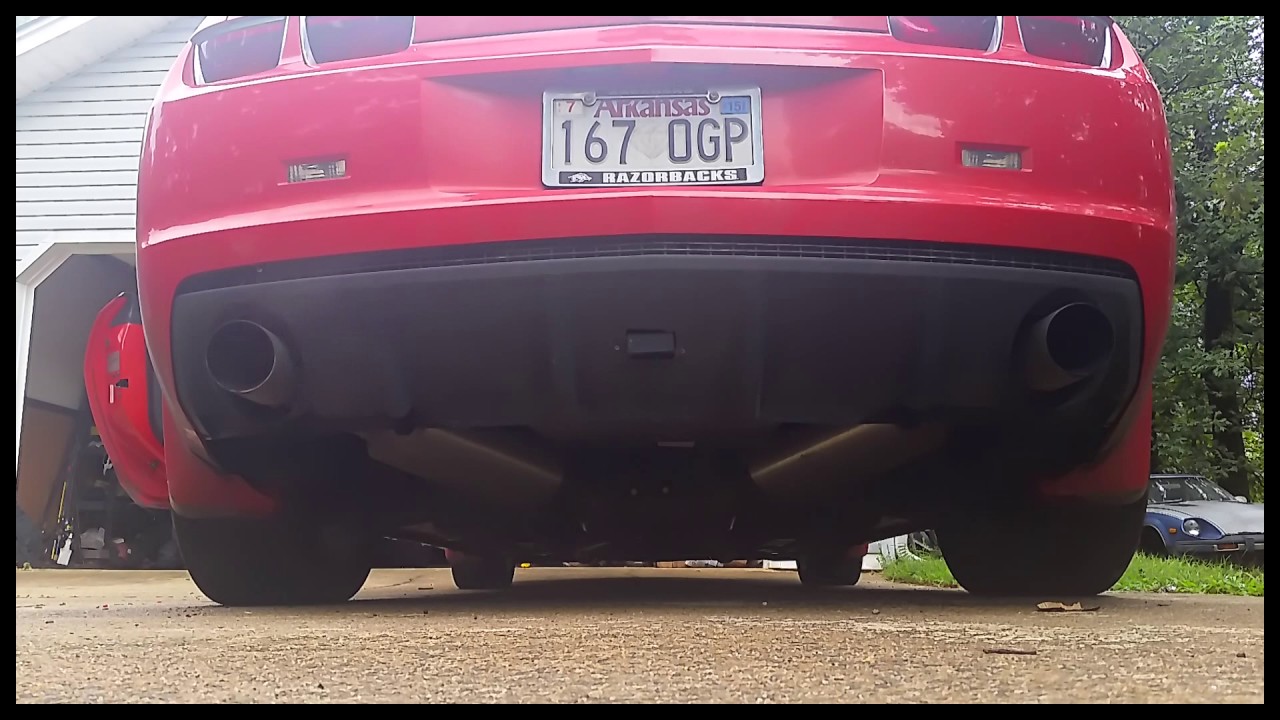 2010 Camaro SS Full kooks exhaust sound YouTube
