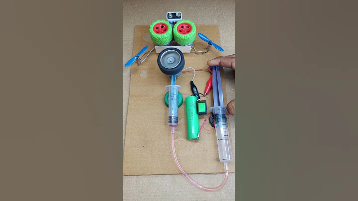 DIY science project working model exhibition for students #shorts #dcmotor #experiment thumbnail