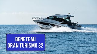 $410k  2023 Beneteau Gran Turismo 32 Luxury Yacht Walkthrough