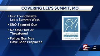 Gun found at Lee's Summit West Performing Arts Center; no one hurt