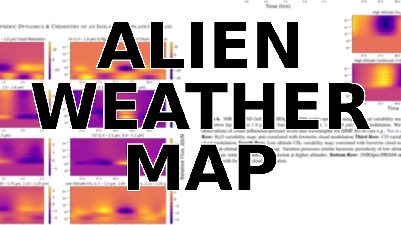 JWST Maps a Rogue Planet's Extreme Weather: Rock Clouds & Super Auroras!
