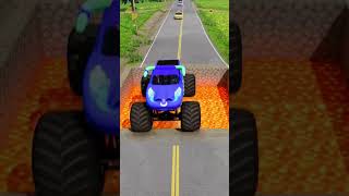 Viral Car Crash Test Game Video 💥🚗 | BeamNG.drive Extreme Crashes #shorts #viral