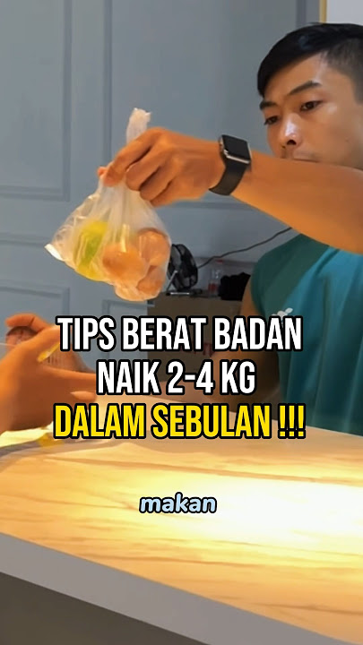 Tips naik berat badan cepat🔑‼️ #fitnesstips #tipsworkout