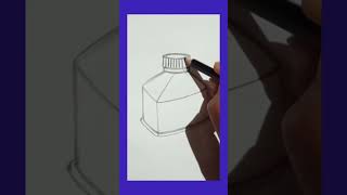 Inkpot drawing # shorts # short #art #drawing # inkpot