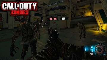 BLACK OPS 3 ZOMBIES: ALIEN ISOLATION 4K60FPS GAMEPLAY