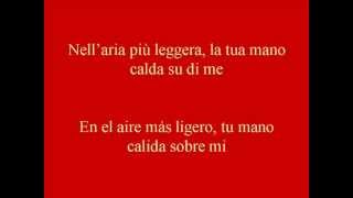 La luna che non c'è - Andrea Bocelli con testo (italiano/spagnolo) chords