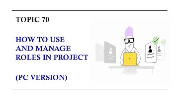 DINGTALK TOPIC 70 : HOW TO USE AND MANAGE ROLES IN PROJECT (PC VERSION)