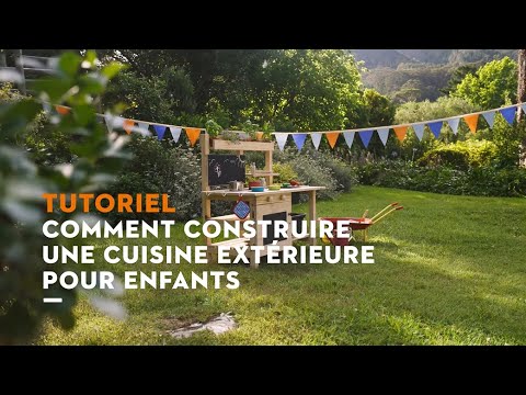 Comment construire une cuisine extérieur pour enfants | DIY STIHL