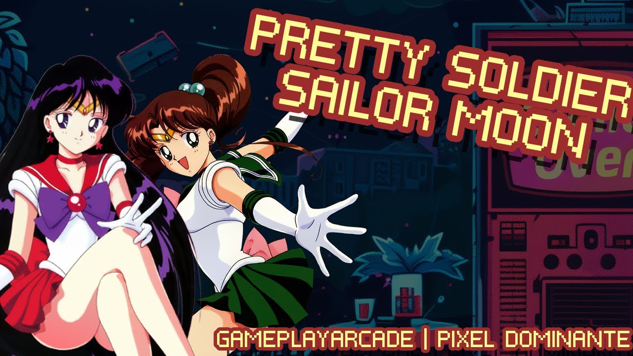 Pretty Soldier Sailor Moon [Arcade] - Gameplay Pixel Dominante