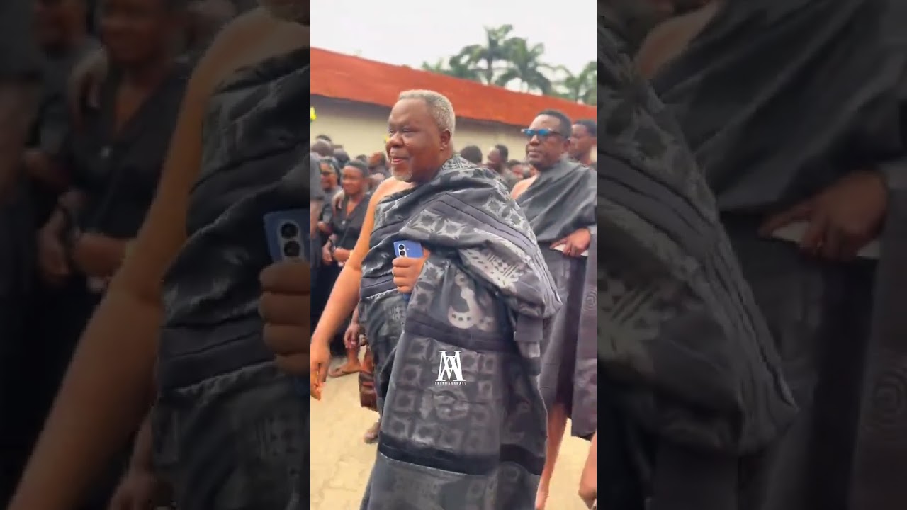 Dr Kwaku Oteng mourned with Asanteman 🖤💔😭