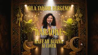 Download lagu KARAOKE | Bila Takbir Bergema | Rafeah Buang | AI Cover