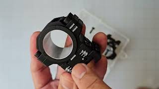 DISCOVERYOPT Six-Level Adjustable Height Scope Rings - Perfect Fit, Precision Lapped #rings #mount