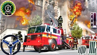New Fire Truck City Rescue - 911 US Emergency Fire Truck Driving Part #8 Android Gameplay screenshot 5