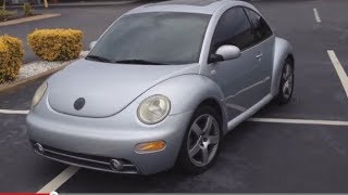 Match Highlights 2002 Volkswagen Beetle Sport 1.8T 5-spd Walkaround and Overview