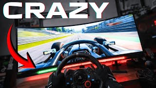 The Worlds First Sim Racing Gaming Monitor Plus Worlds Fastest Gpu