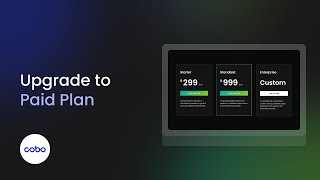 Upgrade to a paid plan