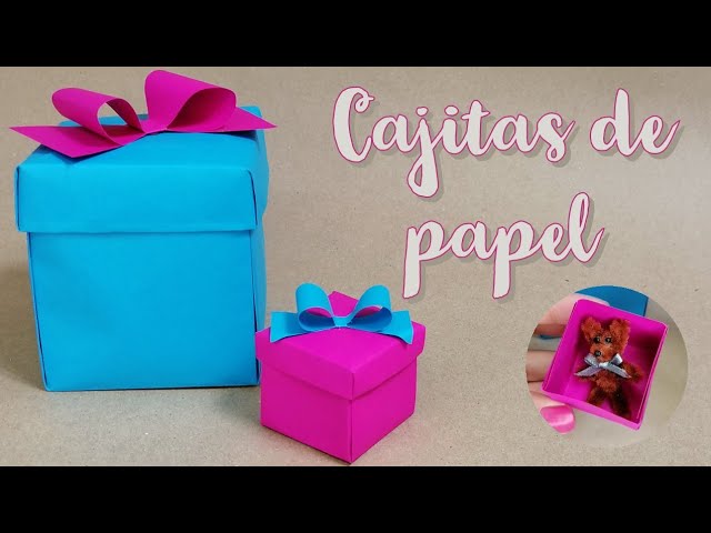 HOW TO MAKE GIFT BOXES 🎁 - STEP BY STEP, Partypop DIY🎉