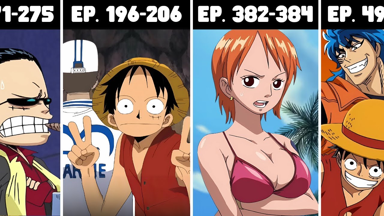 EVERY Episode You Can SKIP in One Piece Explained! One Piece Fillers