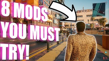 Cyberpunk 2077 | 8 mods to make your game BETTER | New minimap, crash fix | Best Cyberpunk mods