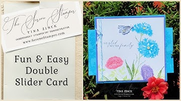 Fun & Easy Double Slider Card | Wonderful World Bundle