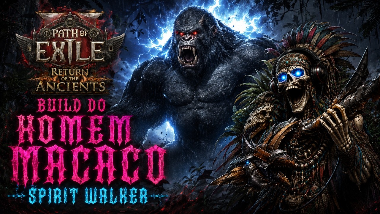 Build Macacão 8 COMPANIONS DPS INSANO | ZOOKEEPER POE 2 BUILD GUIDE | PATH OF EXILE 2 SPIRIT WALKER