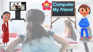🖥️ COMPUTER - MY FRIEND 👍 | Kids Computer Learning | Kidz Korner Creative Learning | Computer Kids
