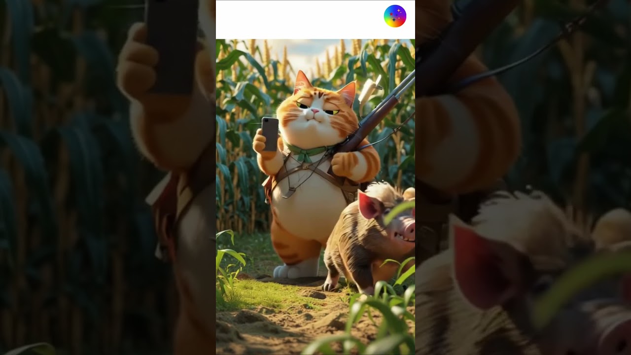 Armed Cat & Pig Go on an Adventure! (Wait for it!)