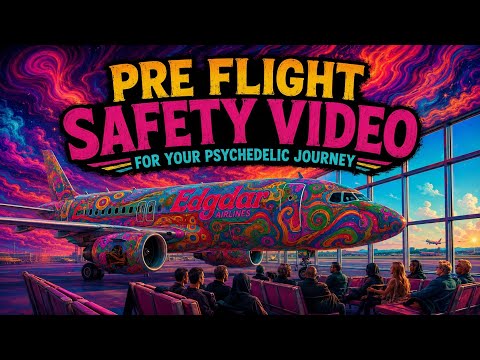 PRE FLIGHT SAFETY VIDEO FOR PSYCHEDELIC JOURNEY