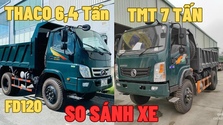 So sánh xe tải cửu long với xe tải thaco