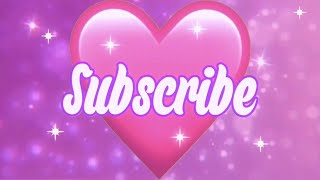 Cute Kawaii Intro Template No Sound Subscribe Text Anime Glitter Pink Girly Aesthetic
