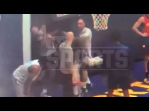 Leaked Video of Draymond Green Knocking Out Jordan Poole! - YouTube