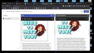 Google Sites Part II