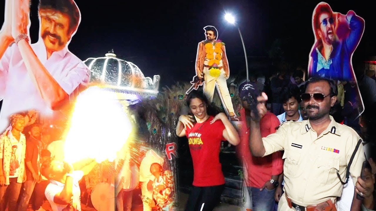 SUPERSTAR Rajinikanth Fans Go CRAZY After Watching Darbar | First Day First Show |