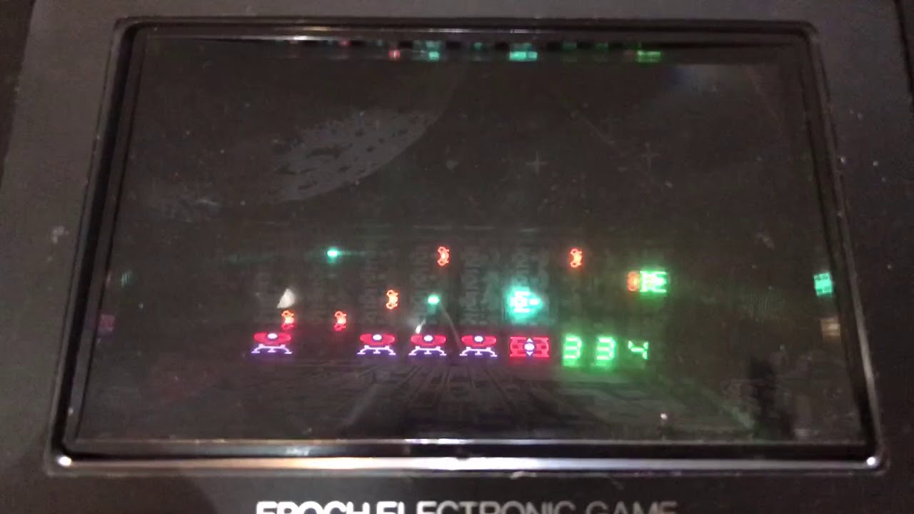 エポック社 LSI]スペースディフェンダー(一周クリア動画) - YouTube