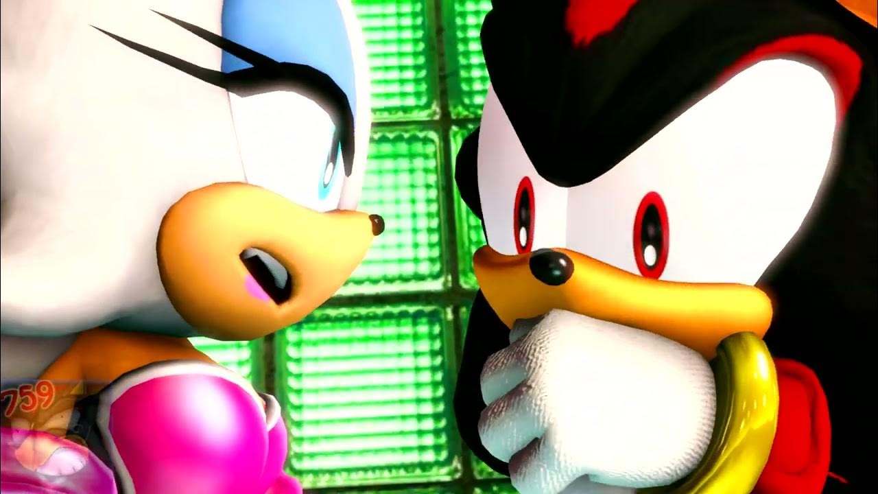 Shadow The Hedgehog First Kiss - YouTube