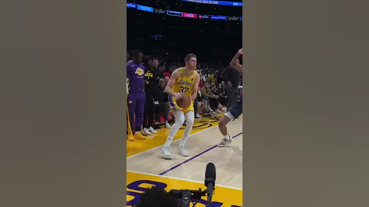 Courtside View Of Matt Ryan's INSANE Shot To Force...