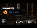 Blender showreel  game of thrones  throne room
