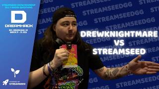 Silly Goose Questions with @drewknightmare - Streamseed at DreamHack Birmingham