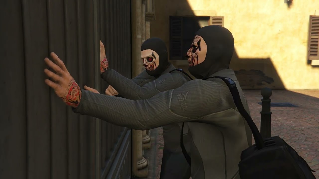 haciendo el golpe a cayo perico con el diamante rosado y consigo la oppressor MK II