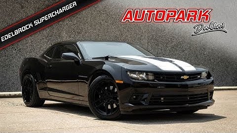 2014 Chevrolet Camaro SS Edelbrock Supercharger