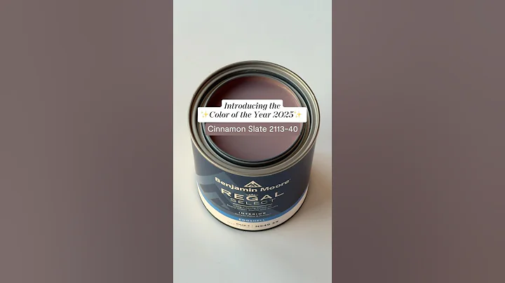 Benjamin Moore Color of the Year 2025: Cinnamon Slate 2113-40