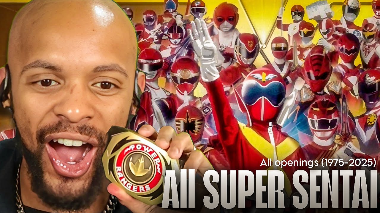 Power Rangers Fan Reacts To All Super Sentai Openings (1975 - 2025) For The First Time!