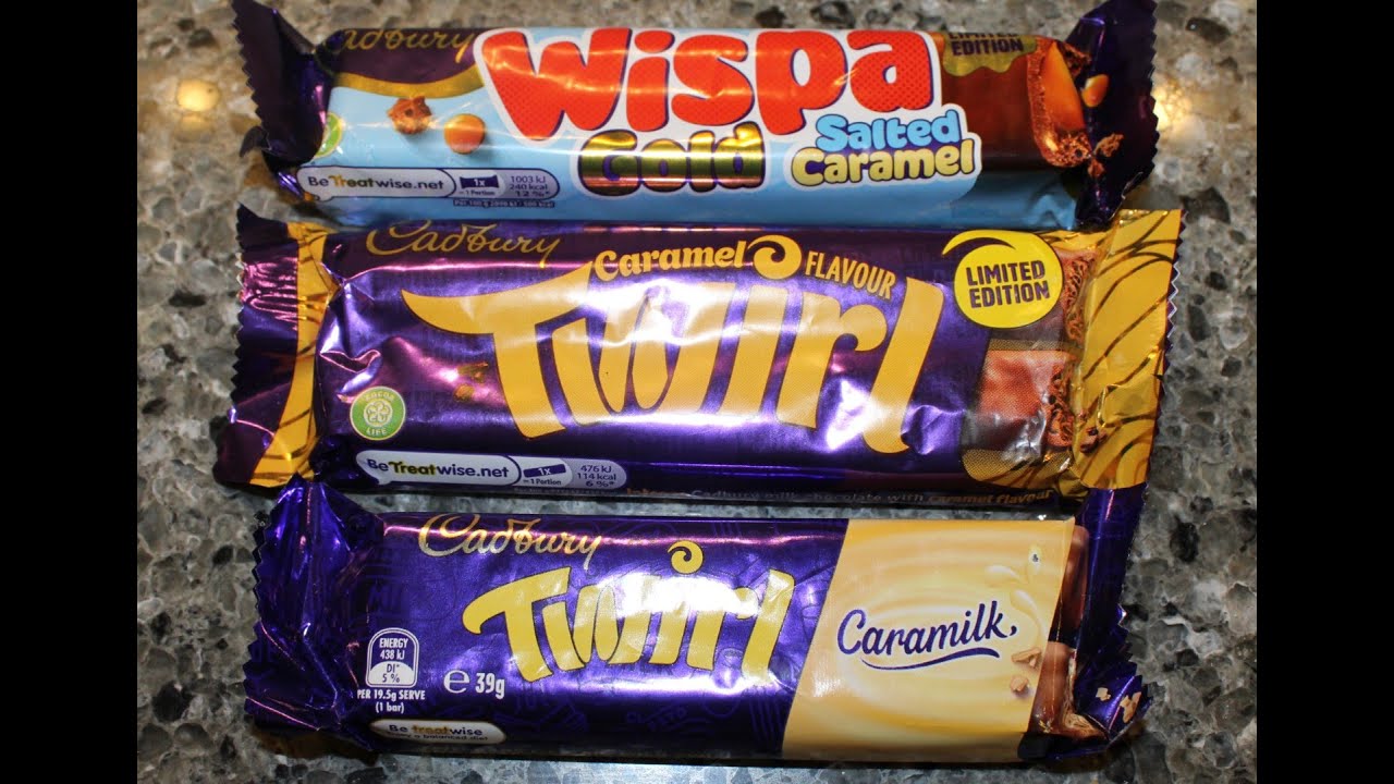 Cadbury Wispa Gold, Salted Caramel