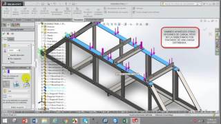 ANÁLISIS DE VIGAS   SOLIDWORKS