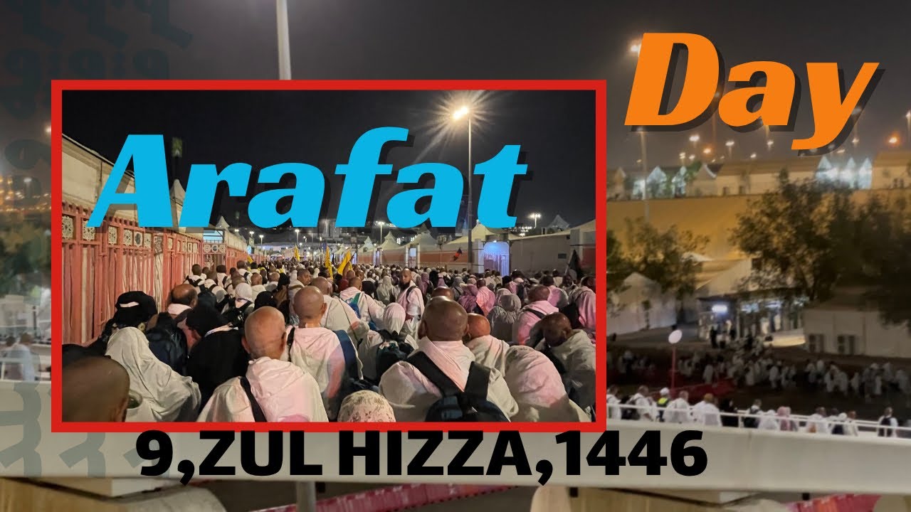 Indian Haji 🇮🇳 Arafat Day | Hajj 2025 | Mina to Arafat
