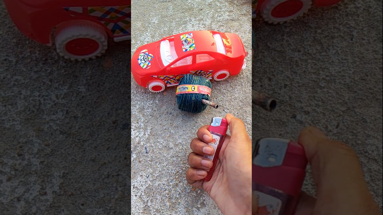 mini super red remote control car
