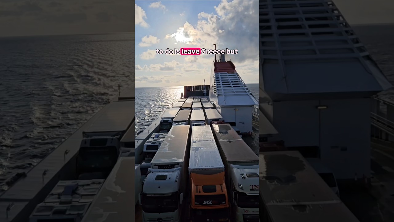 ХУДШИЙ опыт ночного путешествия на пароме, я не мог спать 😅 